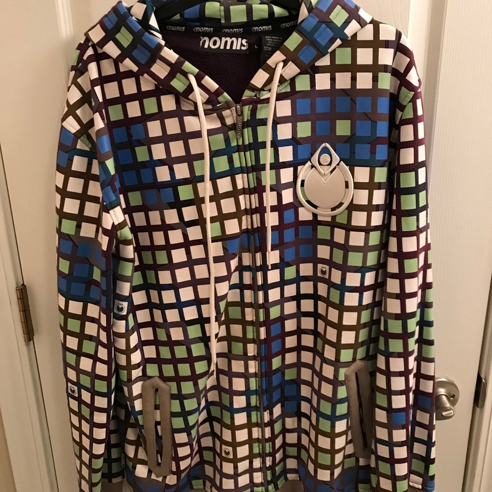 NOMIS soft shell hoodie